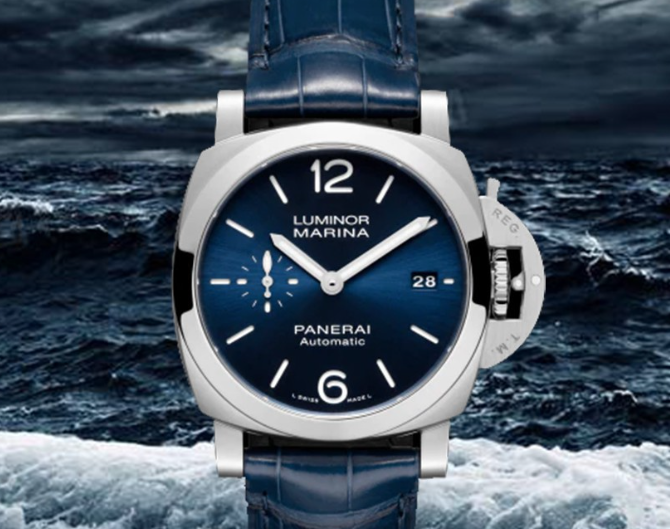 Uhr der Panerai fake uhren Lumino-Serie – eine robuste Kerluhr, die von schmalen Handgelenken getragen werden kann